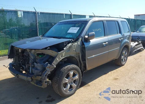 2012 Honda Pilot Ex-L from USA, damaged, VIN 5FNYF4H65CB022941